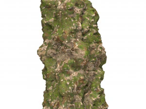 Scogliera di montagna realistica 06 Modello 3D