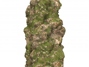 Realistic Mountain Cliff 06 3D Model