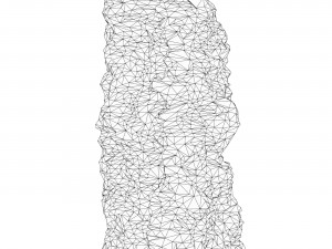Realistic Mountain Cliff 06 3D Model