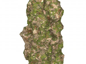 Realistic Mountain Cliff 07 3D Model