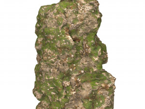 Realistic Mountain Cliff 07 Model 3D