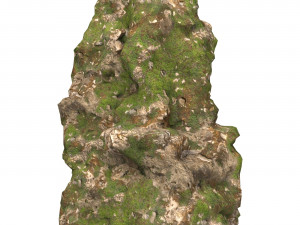 Realistic Mountain Cliff 08 3D 模型