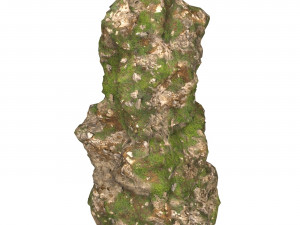 Realistic Mountain Cliff 08 Model 3D