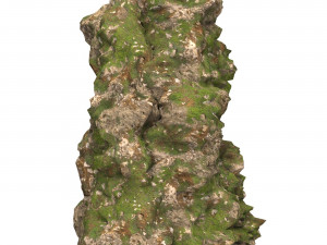 Realistic Mountain Cliff 09 3D 模型