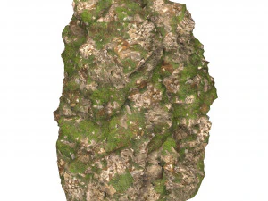 Realistic Mountain Cliff 11 3D Model