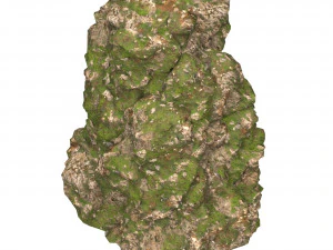 Realistic Mountain Cliff 12 3D Model