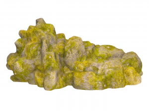 Moss Stone Rock 10 3D Model