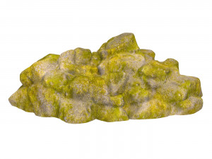 Moss Stone Rock 11 Modelo 3D