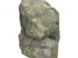 Stone Rock 01 3D Model