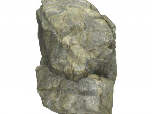 Stone Rock 01 3D Model