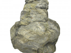 Stone Rock 02 3D Model