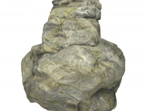 Stone Rock 02 3D Model