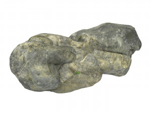 Stone Rock 06 3D Model