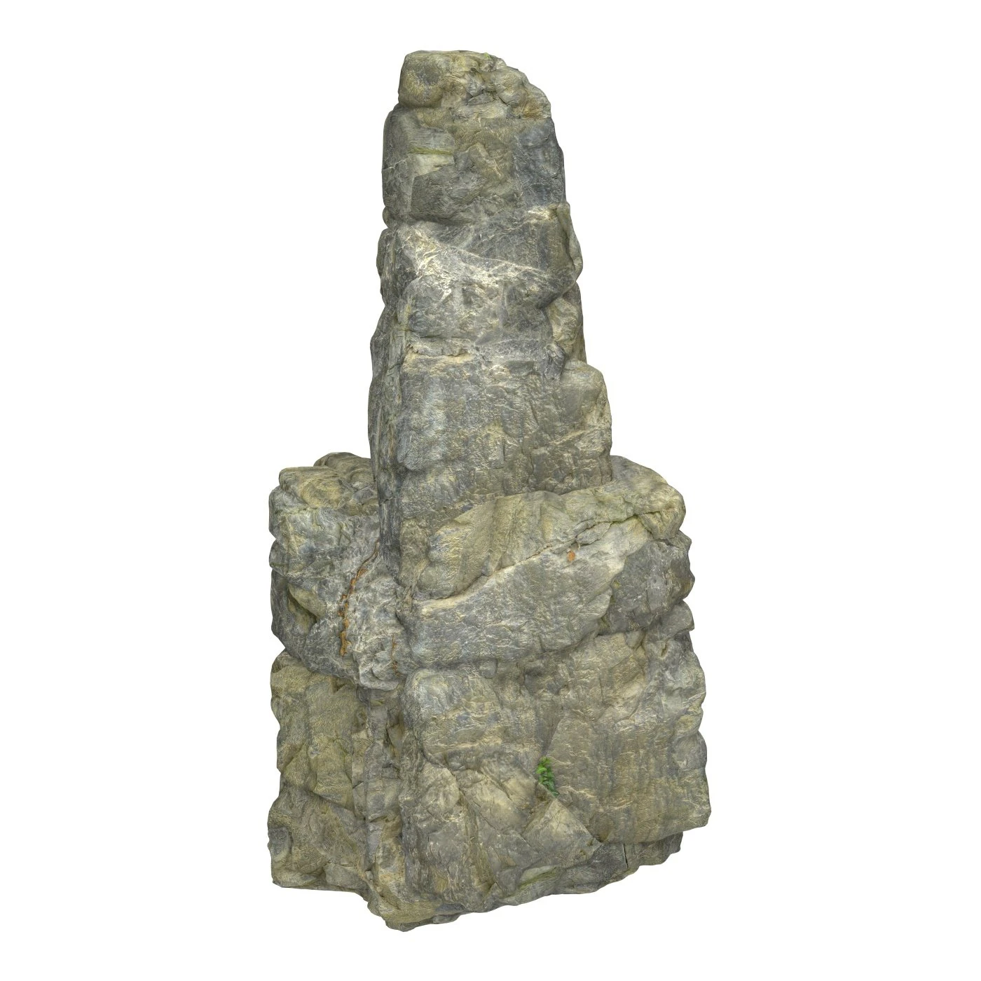 Stone Rock 09 3D Model .c4d .max .obj .3ds .fbx .stl .blend 