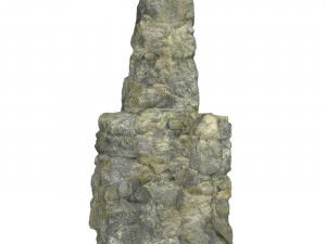 Stone Rock 09 3D Model