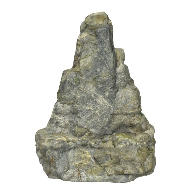 Stone Rock 12 3D Model .c4d .max .obj .3ds .fbx .stl .blend 