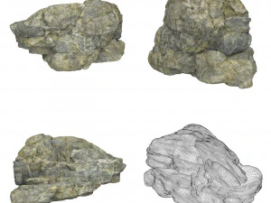 Колекція Stone Rock 3D Модель