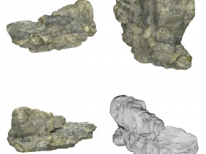 Stone Rock Collection 3D Модель