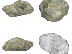 Stone Rock Collection 3D Модель