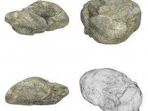 Колекція Stone Rock 3D Модель