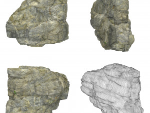Stone Rock Collection 3D Модель