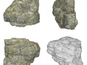 Колекція Stone Rock 3D Модель