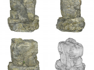 Stone Rock Collection 3D Модель