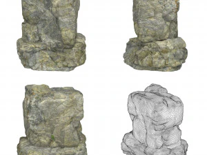 Колекція Stone Rock 3D Модель