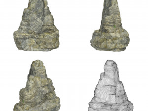 Stone Rock Collection 3D Модель