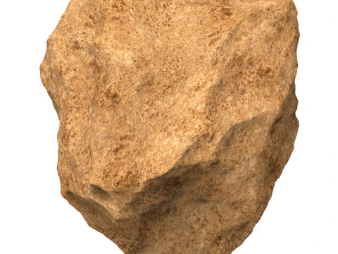 W&uuml;stenfelsen 02 3D Modell