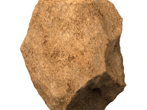 W&uuml;stenfelsen 02 3D Modell