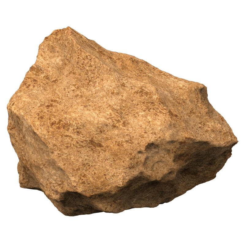 Desert Rock 03 3D Model .c4d .max .obj .3ds .fbx .stl .blend
