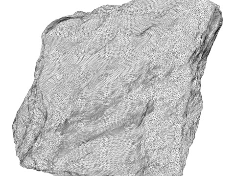 Desert Rock 04 Modello 3D