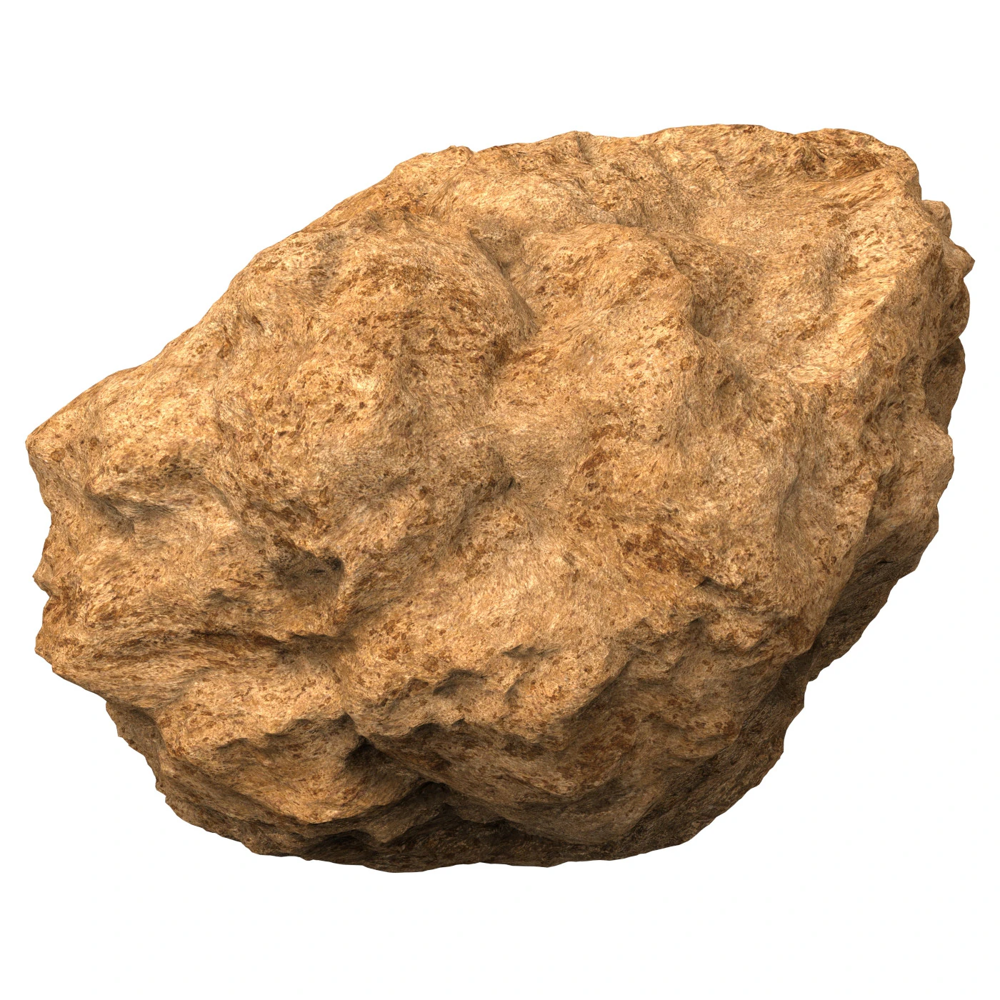 Desert Rock 05 3D Model .c4d .max .obj .3ds .fbx .stl .blend 