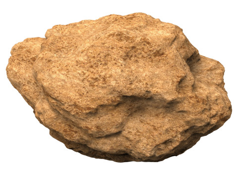 Desert Rock 05 Model 3D