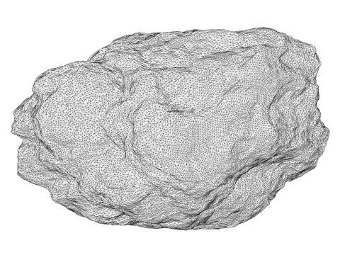 Desert Rock 05 3D Model