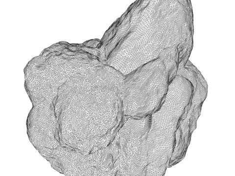 Desert Rock 07 3D मॉडल