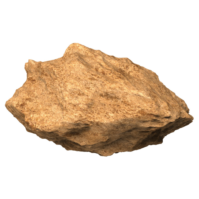 Desert Rock 08 3D Model .c4d .max .obj .3ds .fbx .stl .blend