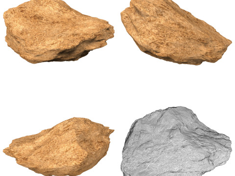 Desert Rock Collection 3D Model