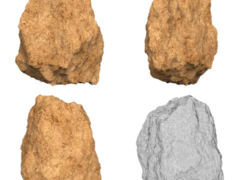Desert Rock Collection 3D Model