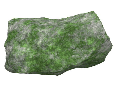 Mossy Rock 03 Modèle 3D
