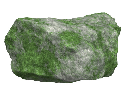 Mossy Rock 03 3D 모델