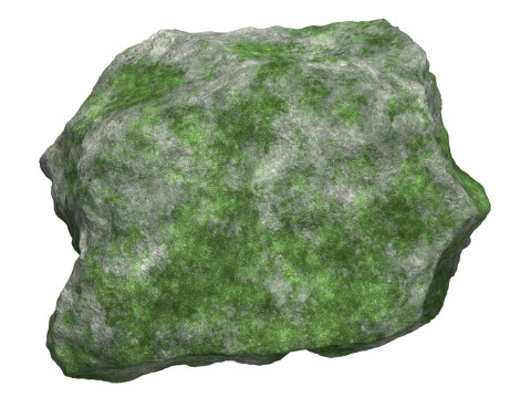Mossy Rock 04 Modèle 3D