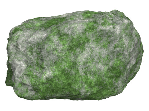 Mossy Rock 08 Modèle 3D