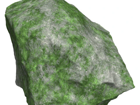 Mossy Rock 09 3D Модель