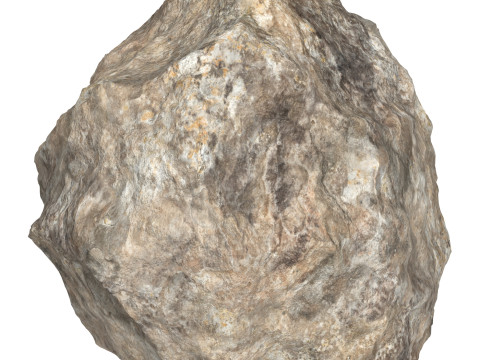 Rock Boulder 01 3Dモデル