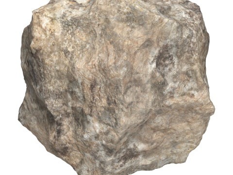Rock Boulder 03 3D Model