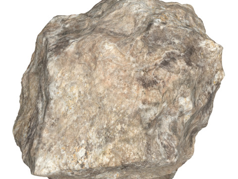 Rock Boulder 03 3D Model