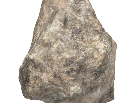 Rock Boulder 04 3D Модель