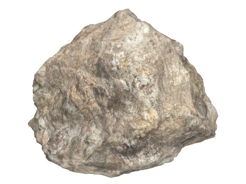 Rotsblok 05 3D Model